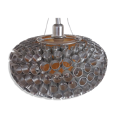 Vintage honeycomb aluminum hanging lamp