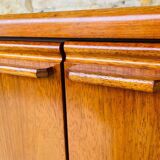 Low buffet, vintage teak storage unit by Hulsta, circa 1970s.