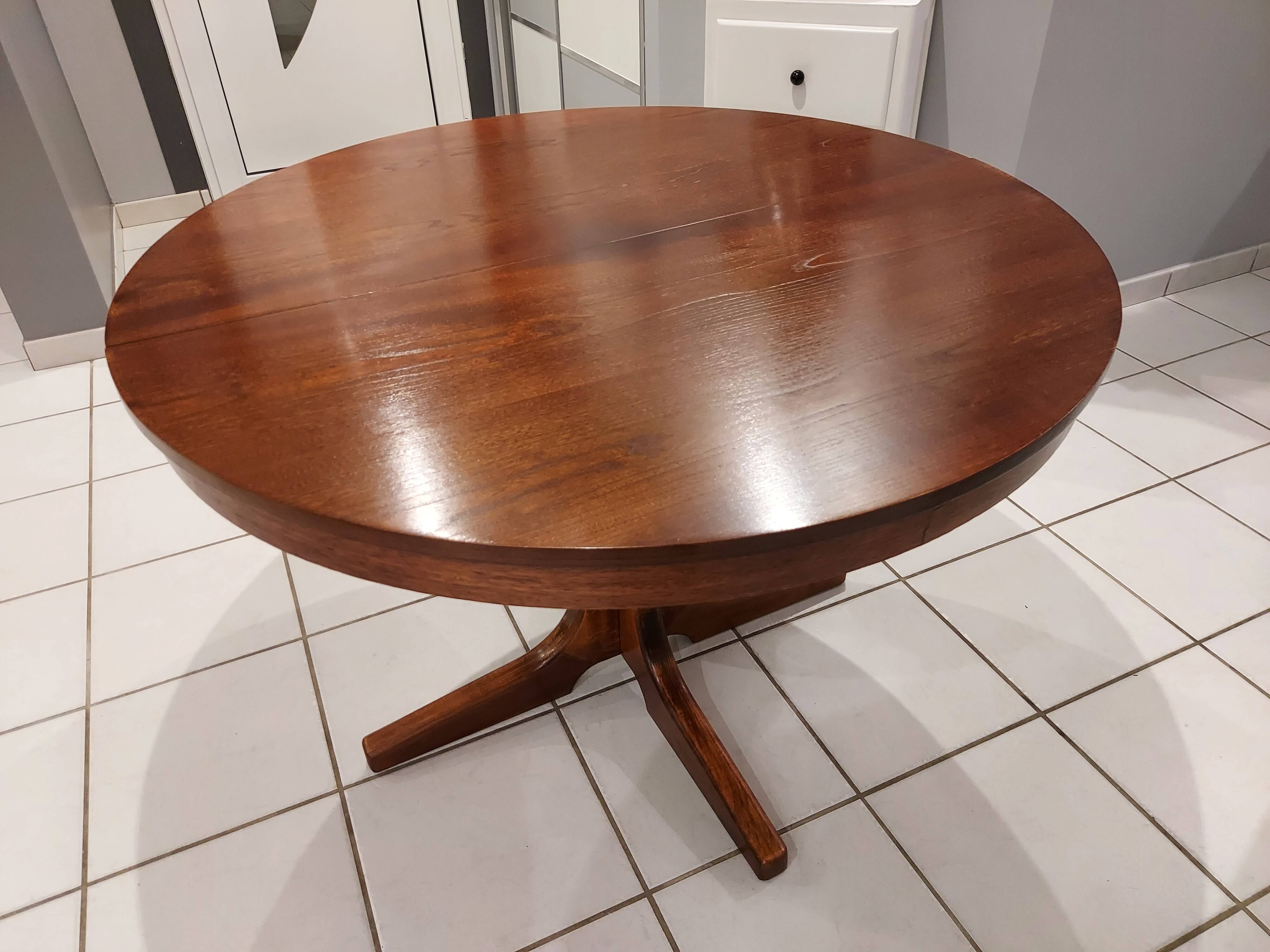 Baumann vintage 1970s expandable table