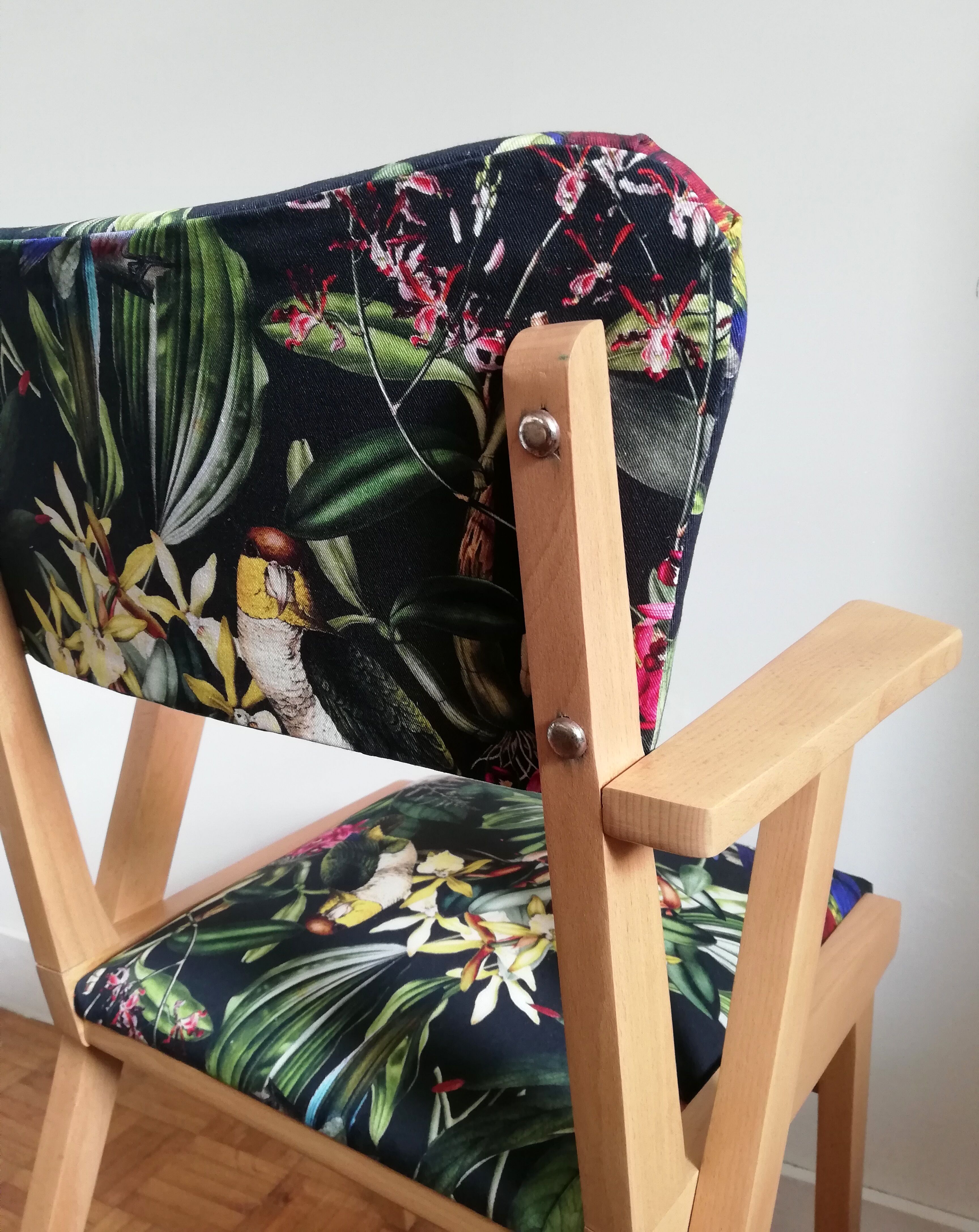 Chair bridge feet compass renovated jungle