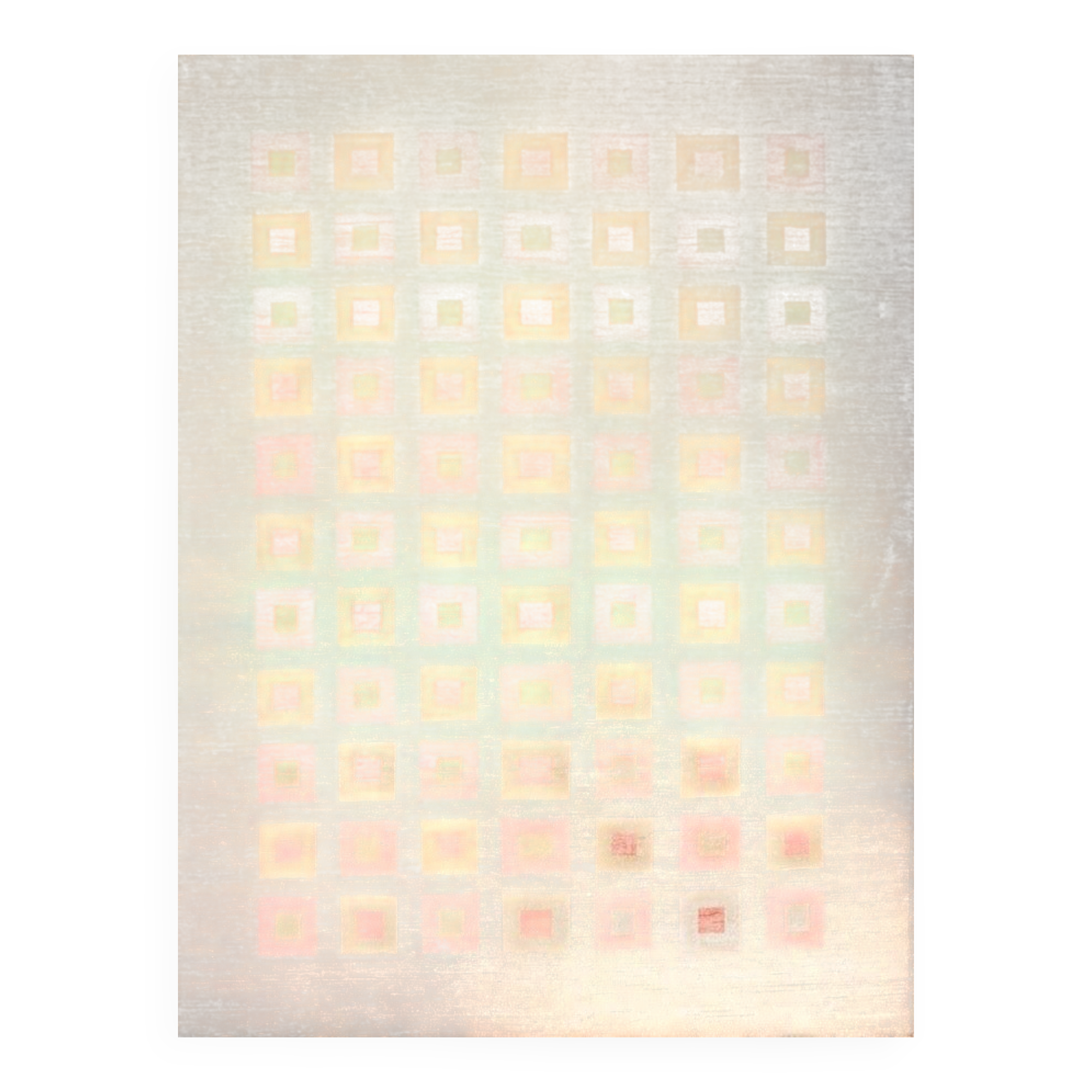 Ziegler Oriental Rug Art Deco: 3.12 X 2.40 Metres - Handmade Wool