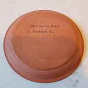 S.Sebastiao Glazed Terracotta Dish