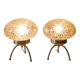 Paires de lampe medusa 1980 vintage