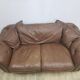 Mid-Century, Chesterfield sofa, natural leather