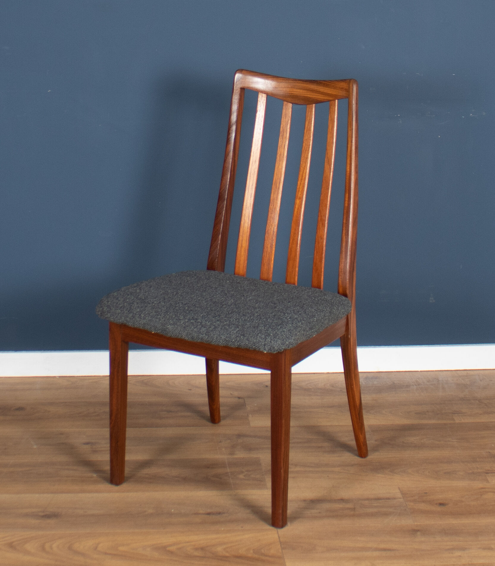 Retro Teak GPlan 1960s Fresco Dining Table & 4 Four Chairs By Victor Wilkins