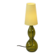 Large vintage Ikea table lamp "Ljusås Salbo" (2009) in glass