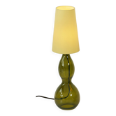 Grande lampe de table vintage Ikea "Ljusås Salbo" (2009) en verre