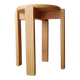 Vintage stool in solid pine chalet/Scandinavian style.