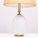 Lampe de table nervurée Philips Milk Glass design Louis Kalff années 1950