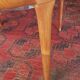 Teak table in Scandinavian style