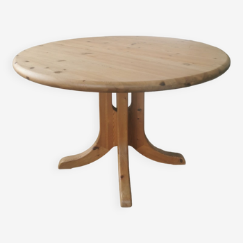 Round table in solid pine Rainer Daumiller