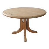 Round table in solid pine Rainer Daumiller