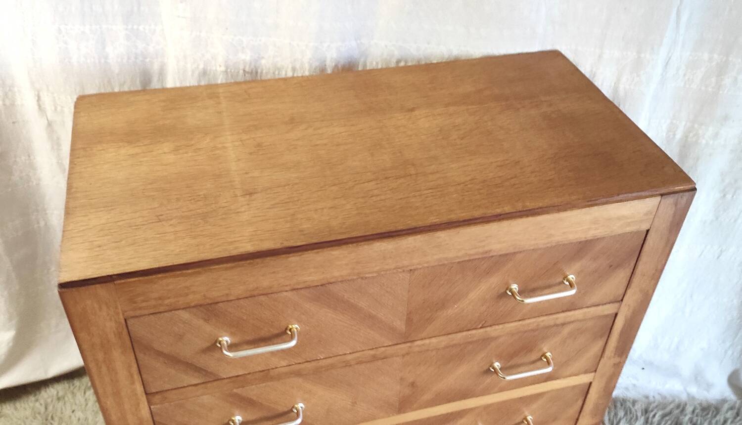 Vintage 4-drawer chest of drawers - 1960s