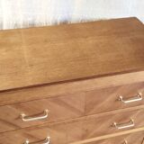 Vintage 4-drawer chest of drawers - 1960s