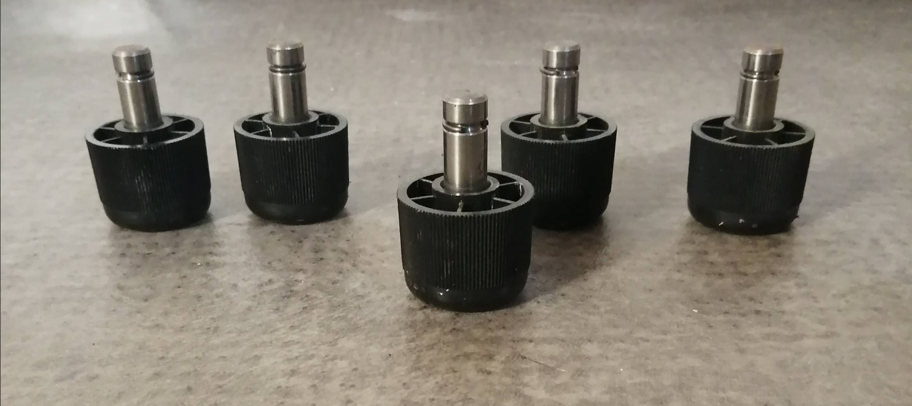 Green designer office armchair model s15 from Martin Stoll vintage 1970.