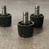 Green designer office armchair model s15 from Martin Stoll vintage 1970.