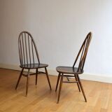 Pair of chairs 60s Ercol vintage