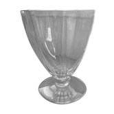 Vase cup on foot shower crystal of weaning old