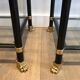 Pair of metal shelves by Guy Lefèvre for Maison Jansen 70s