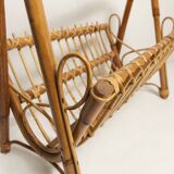 Bamboo magazine rack 1960