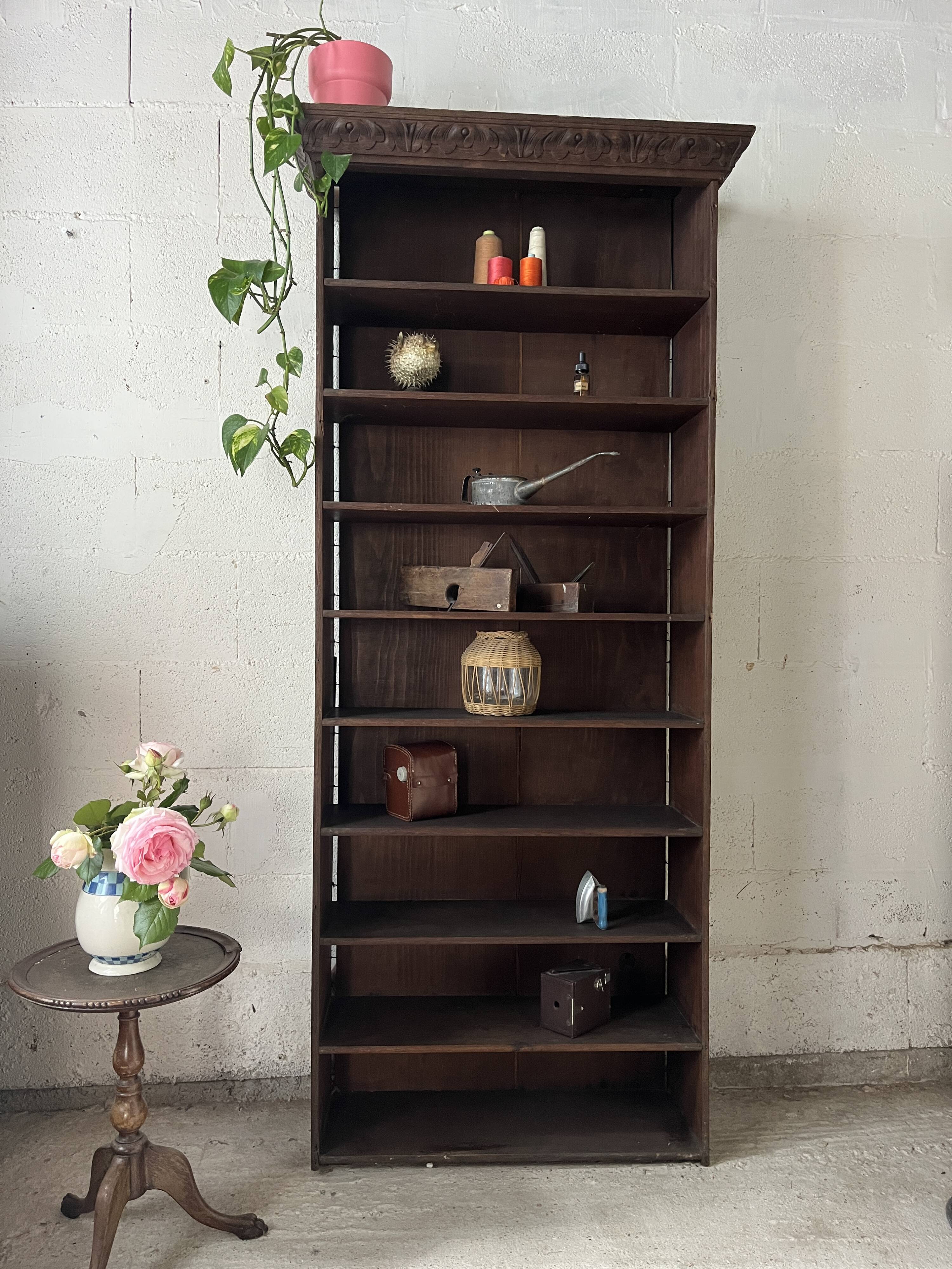 Oak bookcase