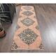 Turkish Oushak Wool Runner 78x286