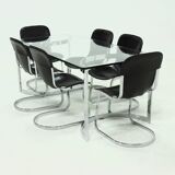 Italian Modern Dining Set by Cidue 1970s
