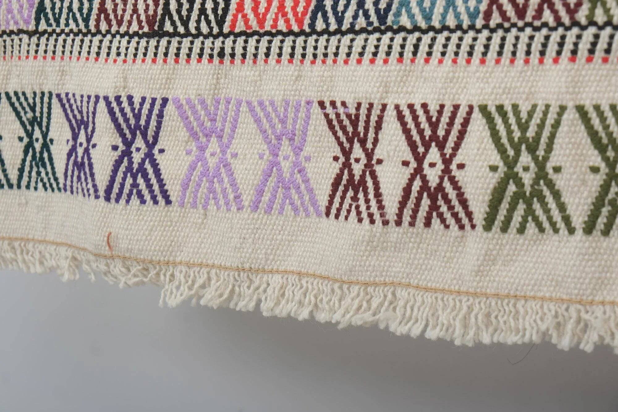 Vintage Turkish handmade rug 180x253 cm