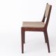 Set of 4 Vintage Teak Chairs | 1960s-70s Mid-Century Modern Seating | Wide