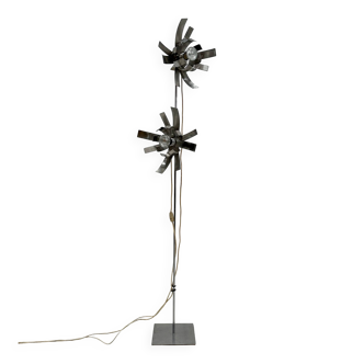 1970s Vintage Sculptural French Floor Lamp by Jocelyne Trocmé for Oxar