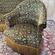 Toad Salon – Floral Fabric & Golden Trimmings