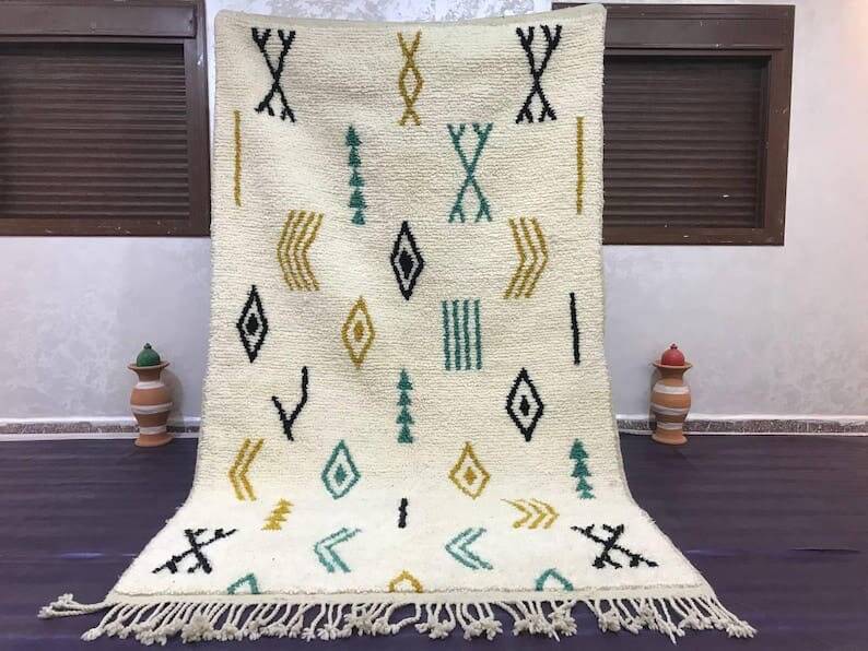 Large handmade Azilal rug for your space size 200 x 300