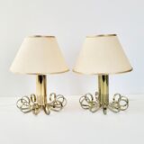 Pair of lamps 1960 vintage