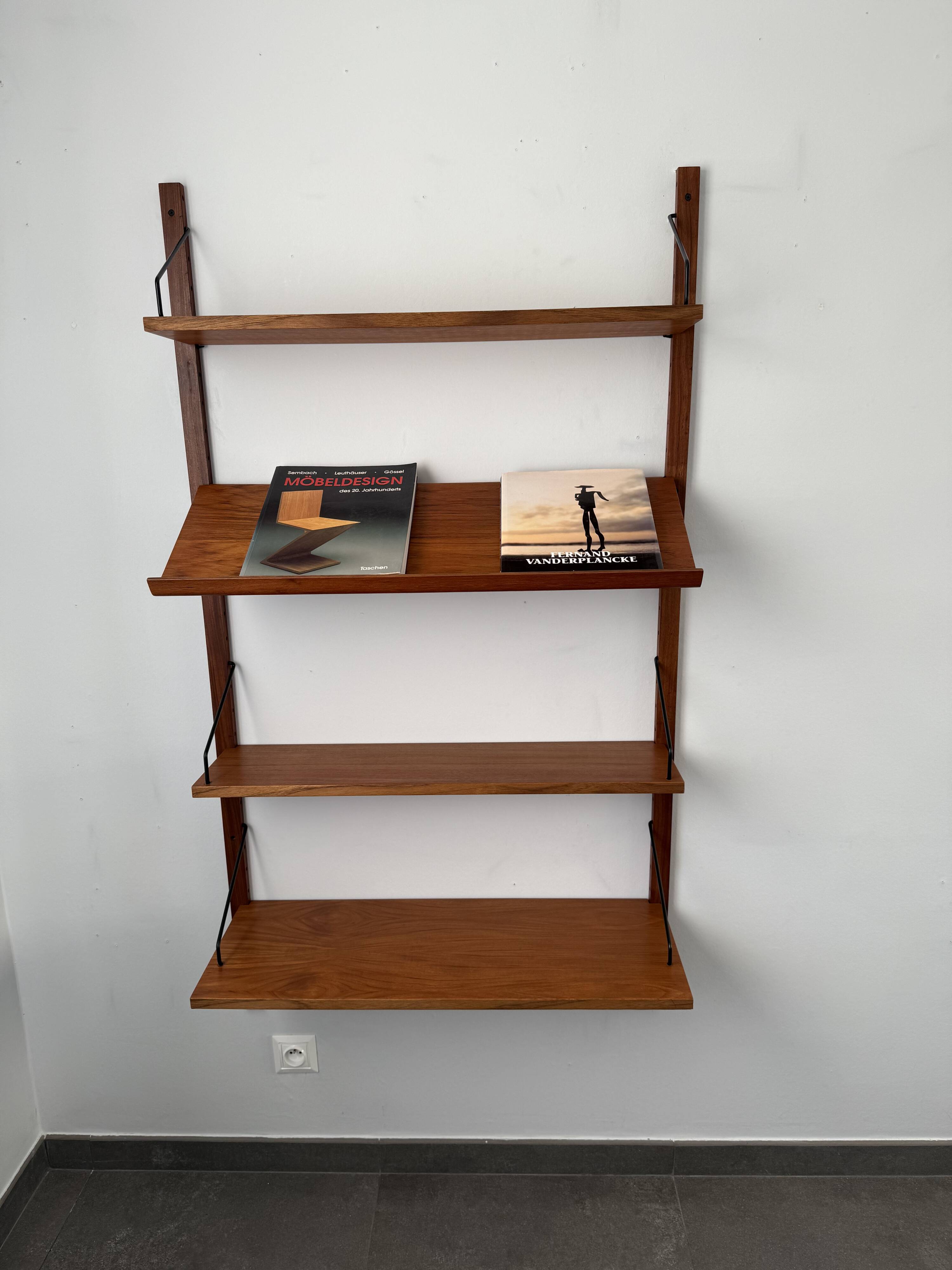 Poul Cadovius Denmark Scandinavian Bookcase, 1960s