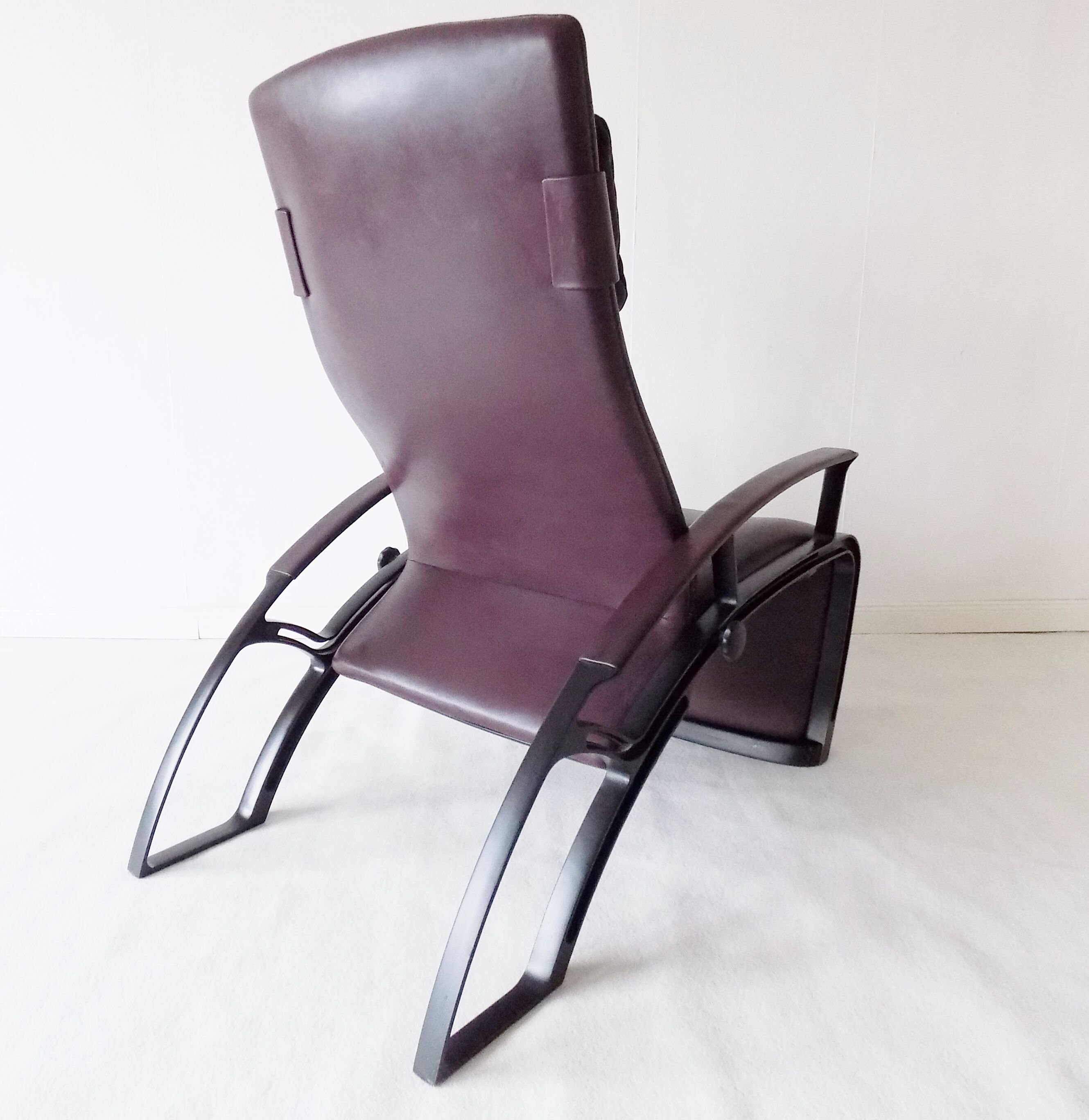 Interprofil IP84S reclining lounge chair by Ferdinand A. Porsche