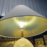 Cracked porcelain egg lamp 1980