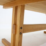 1960s Shaker Coffeetable in Solid Oak Wood, Denmark