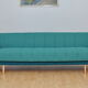 Mid-century folding 3-seater sofa, 1960s