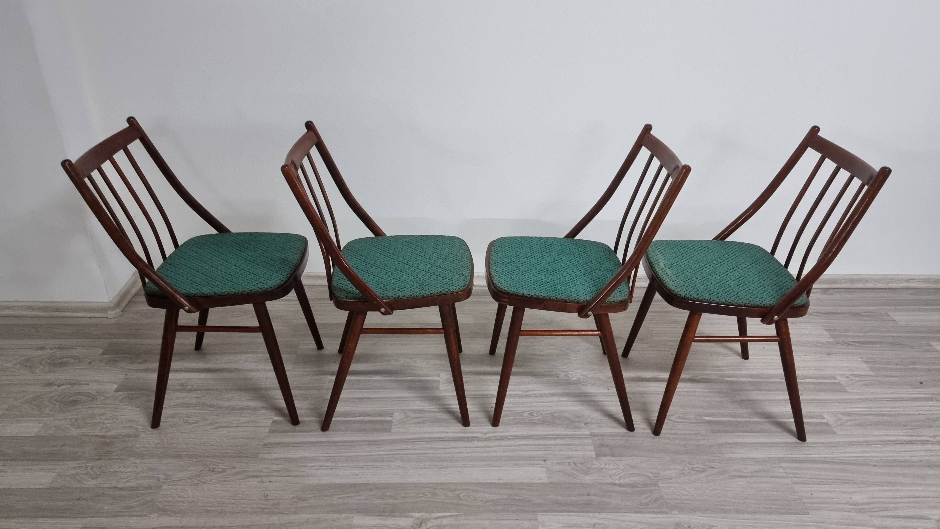 Chairs by Antonín Šuman for Ton, Set of 4