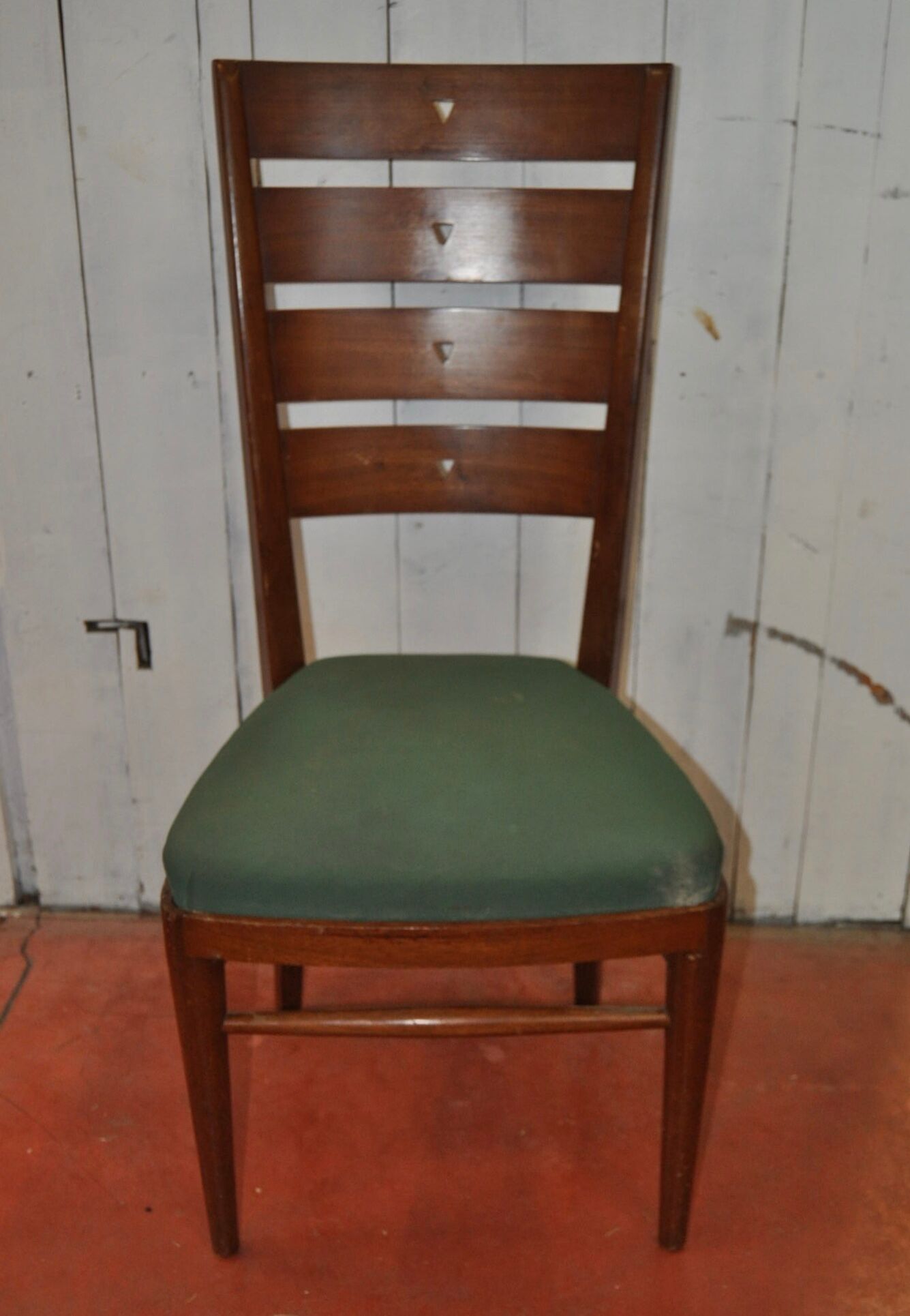 Series of 10 rosewood chairs