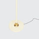 Vintage 1940s uplight floor lamp