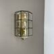 Wall light "Iron Rings" in brass and glass by Glashütte Limburg, Germany, 1970s