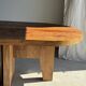 Immense solid teak table 2.10m x 1m