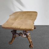 Brutalist vine foot coffee table