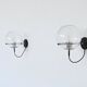 Frank Ligtelijn 'Raindrop' sconces RAAK The Netherlands 1970