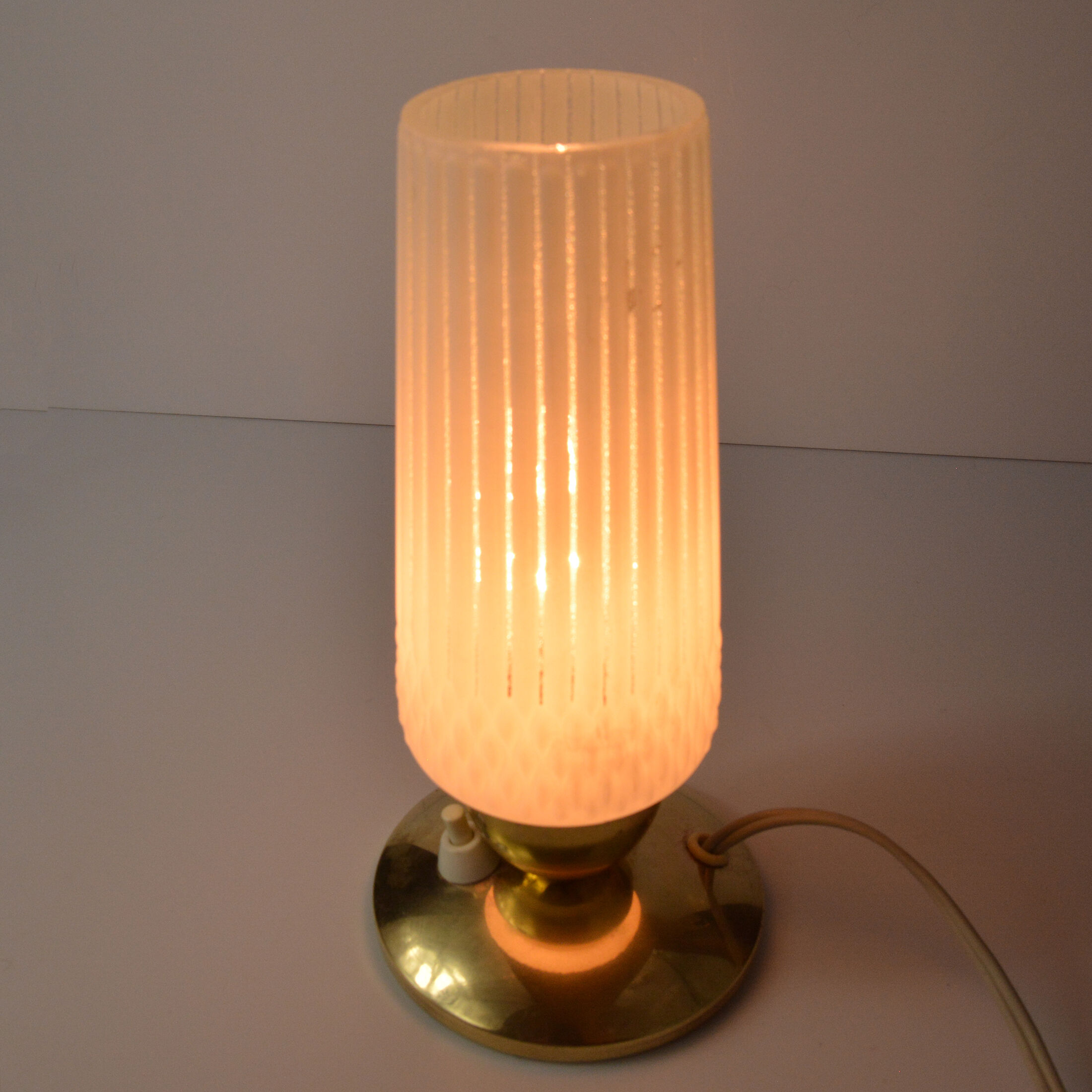 1960s bedside night lamp, ElektroRausendorf Bautzen, Germany