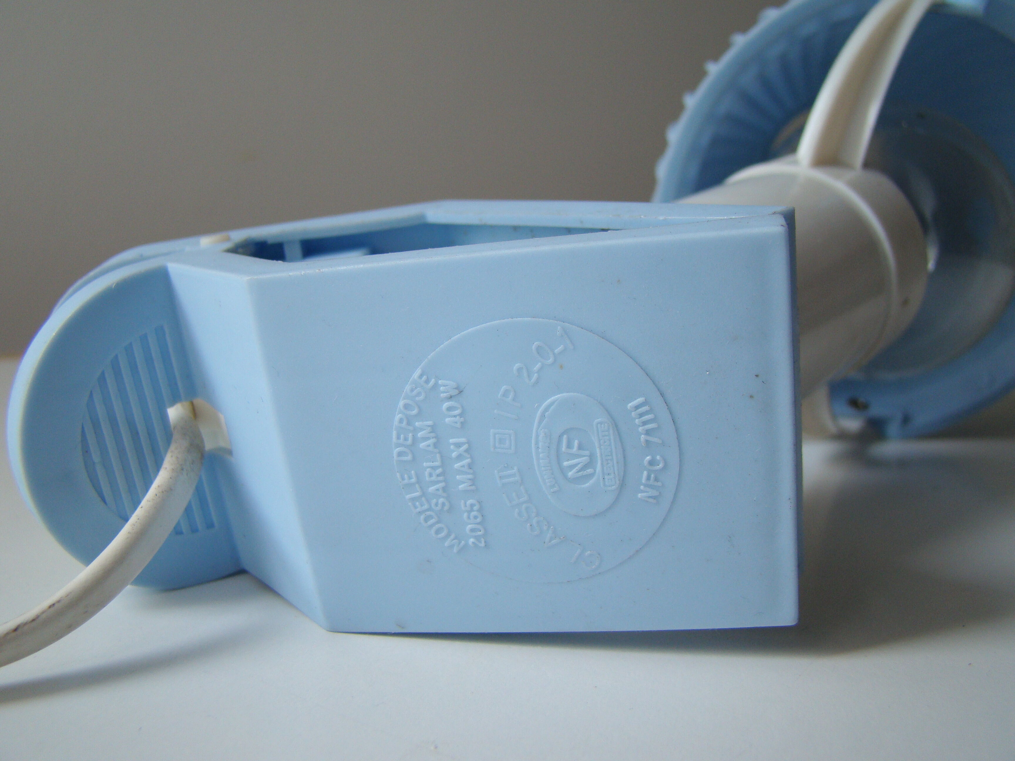 Vintage clip lamp Sarlam