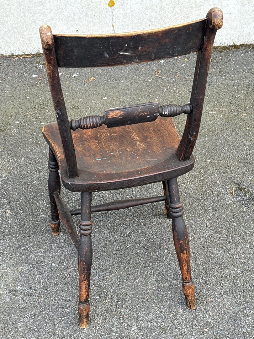 Set of 3 chairs – Vintage – Furniture – Solid wood
