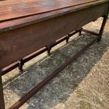 Antique 18th century solid oak Jacobean style sideboard