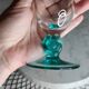 Glass bud vase